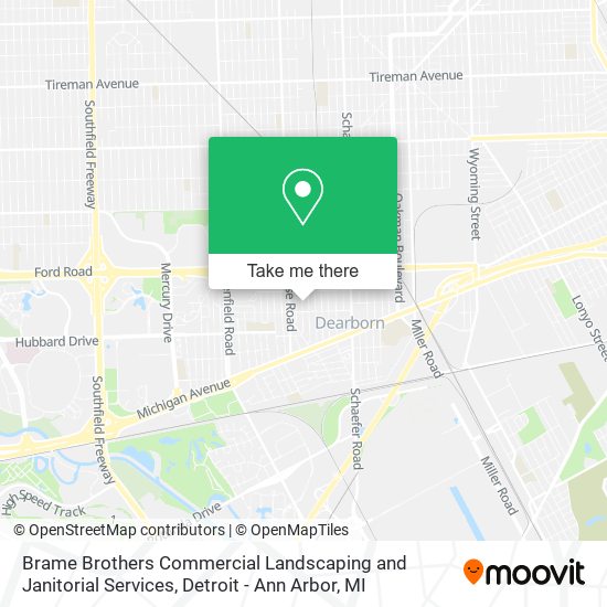Mapa de Brame Brothers Commercial Landscaping and Janitorial Services