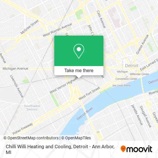 Mapa de Chilli Willi Heating and Cooling