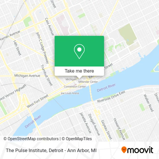 The Pulse Institute map