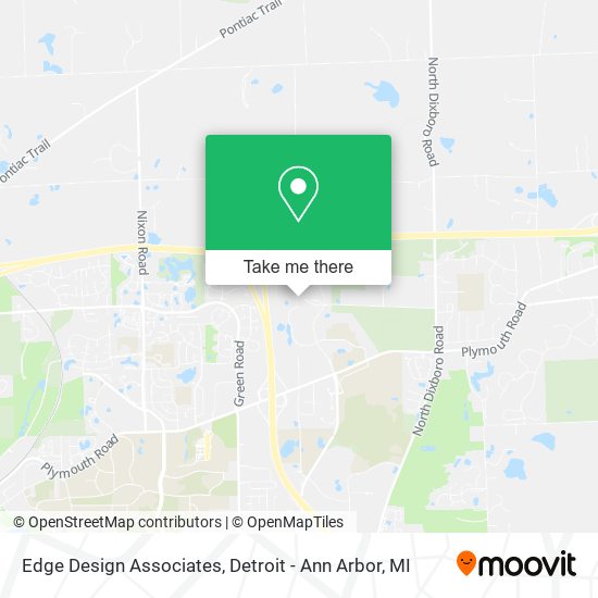 Edge Design Associates map
