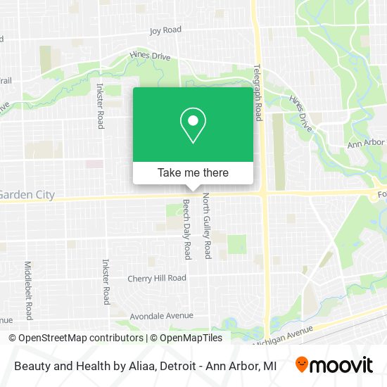 Beauty and Health by Aliaa map