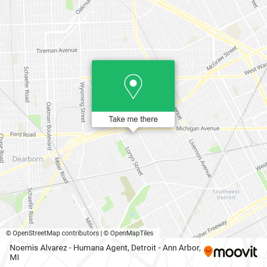 Noemis Alvarez - Humana Agent map