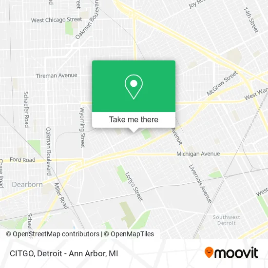 CITGO map