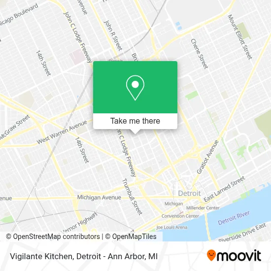 Vigilante Kitchen map