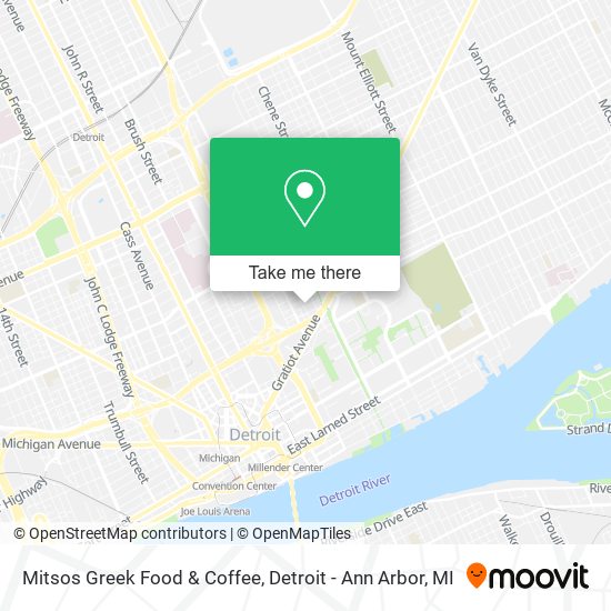 Mitsos Greek Food & Coffee map