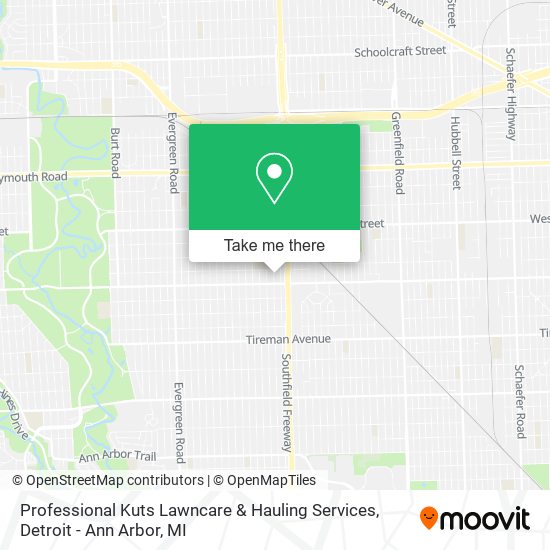 Mapa de Professional Kuts Lawncare & Hauling Services