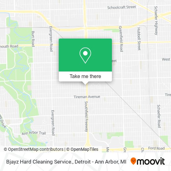 Mapa de Bjayz Hard Cleaning Service.