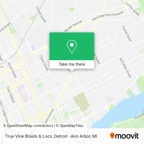 True Vine Braids & Locs map