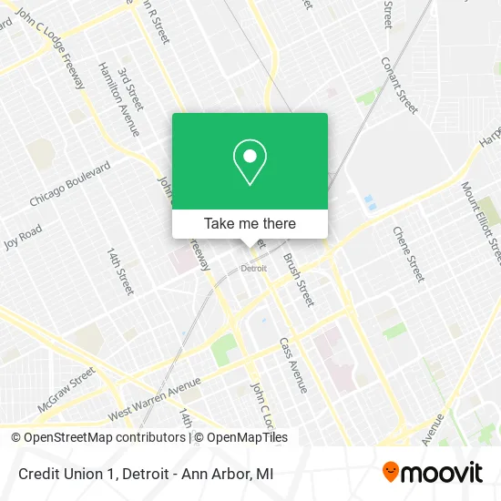 Credit Union 1 map