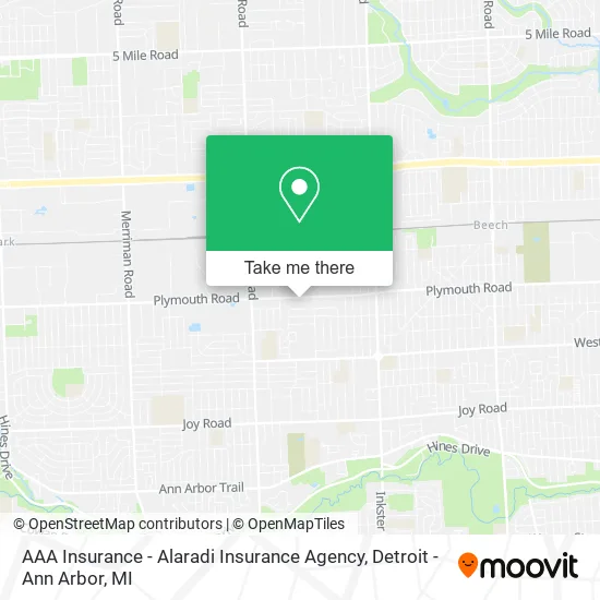 AAA Insurance - Alaradi Insurance Agency map