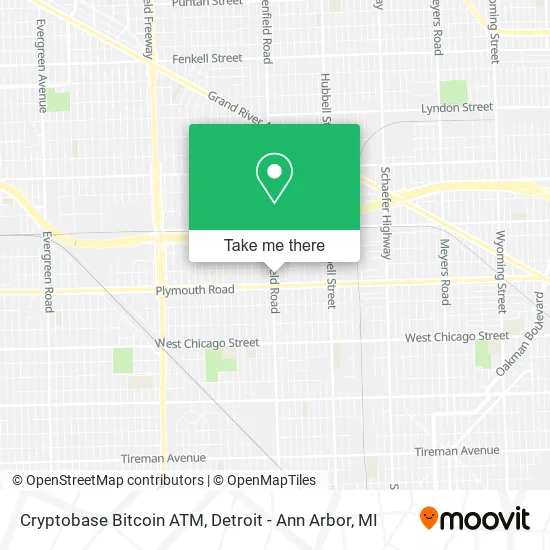 Cryptobase Bitcoin ATM map