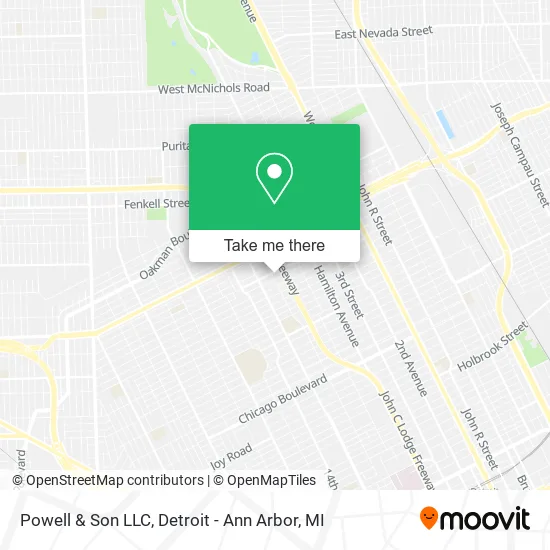 Powell & Son LLC map