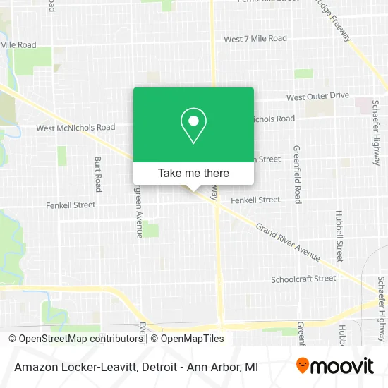 Amazon Locker-Leavitt map