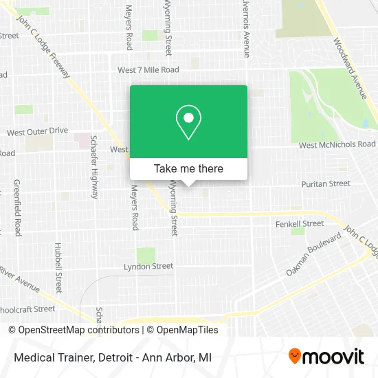 Medical Trainer map