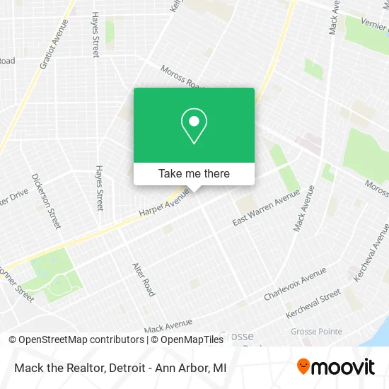 Mack the Realtor map