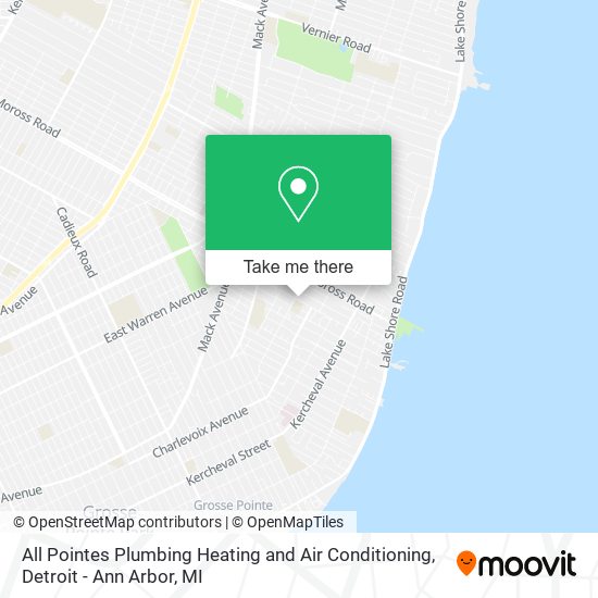 Mapa de All Pointes Plumbing Heating and Air Conditioning