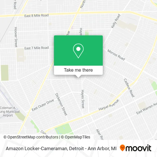 Amazon Locker-Cameraman map