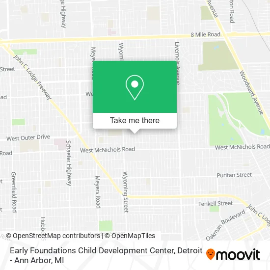 Early Foundations Child Development Center map