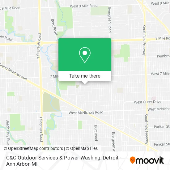 C&C Outdoor Services & Power Washing map