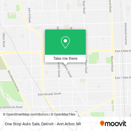 One Stop Auto Sale map