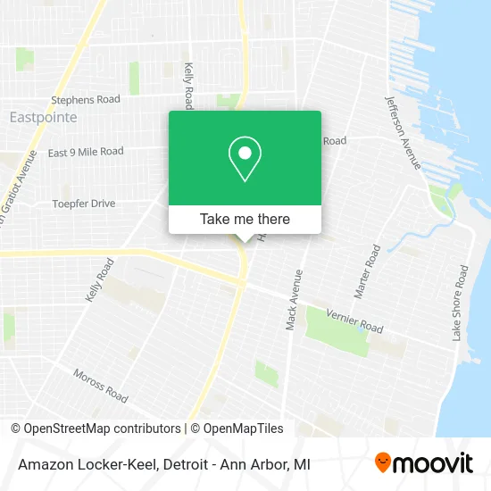 Amazon Locker-Keel map