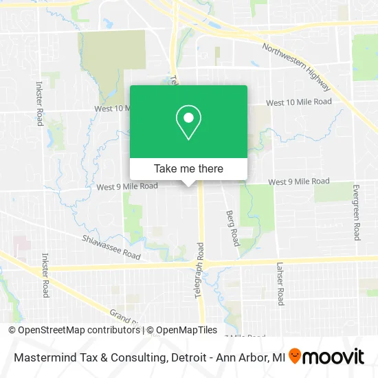 Mastermind Tax & Consulting map