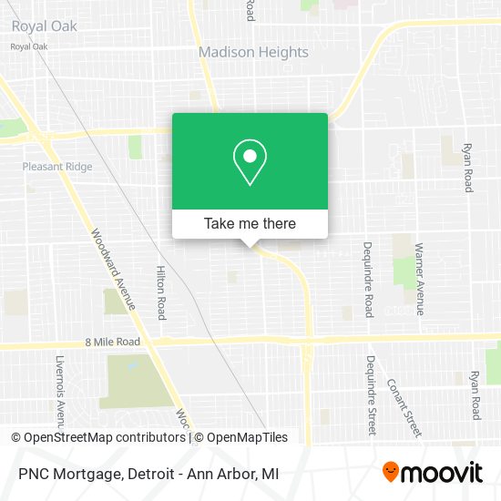 PNC Mortgage map