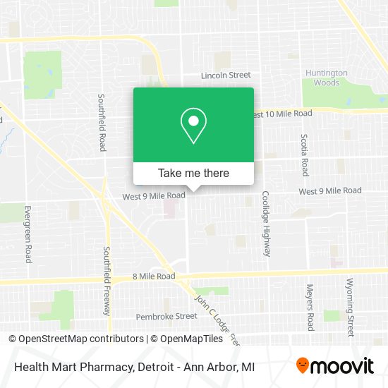 Health Mart Pharmacy map