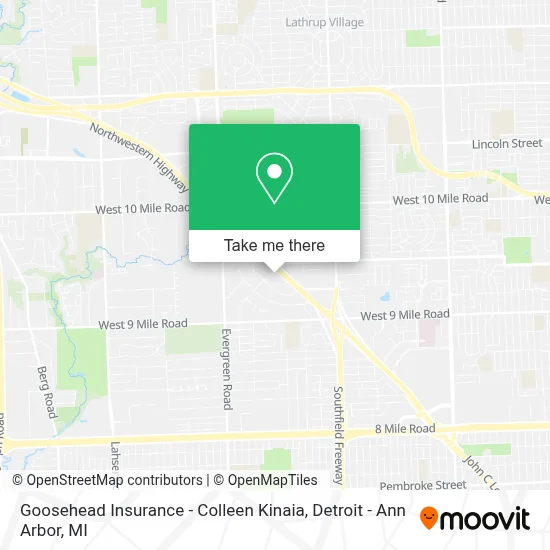 Goosehead Insurance - Colleen Kinaia map