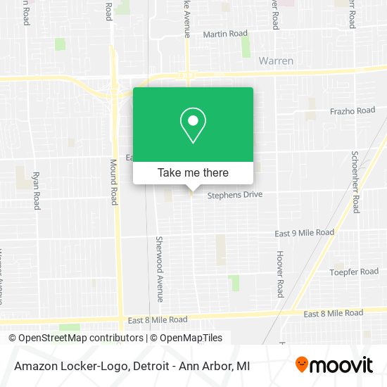 Amazon Locker-Logo map