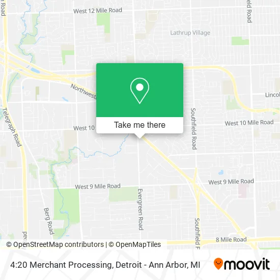 4:20 Merchant Processing map