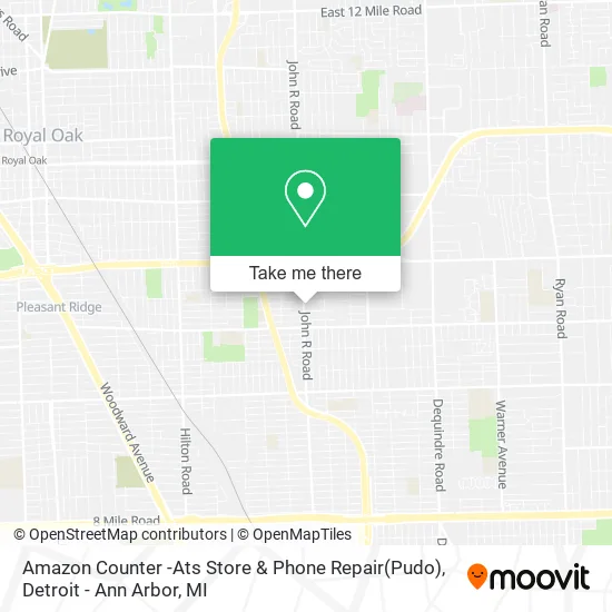 Amazon Counter -Ats Store & Phone Repair(Pudo) map
