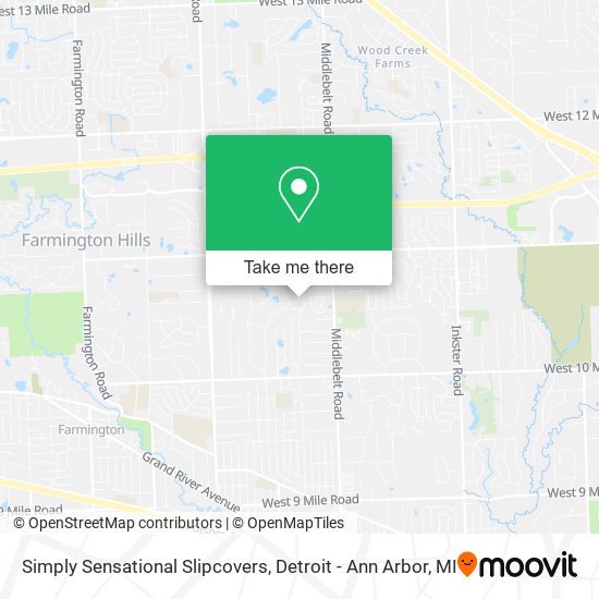 Mapa de Simply Sensational Slipcovers