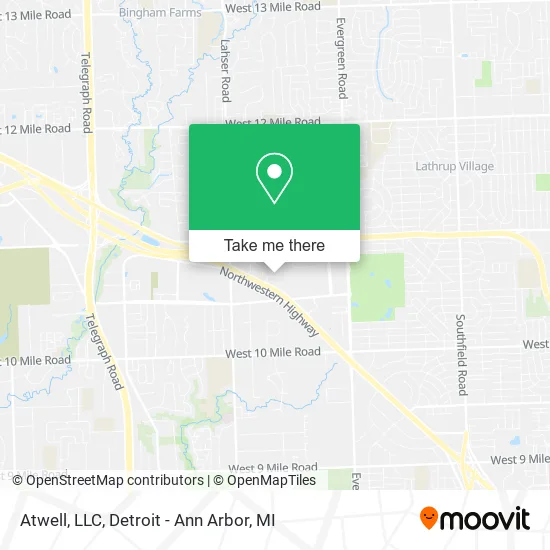Atwell, LLC map
