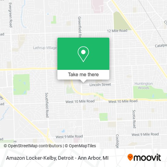 Amazon Locker-Kelby map