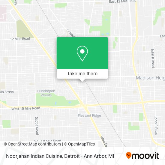 Noorjahan Indian Cuisine map