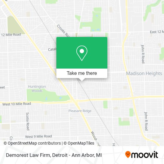 Demorest Law Firm map