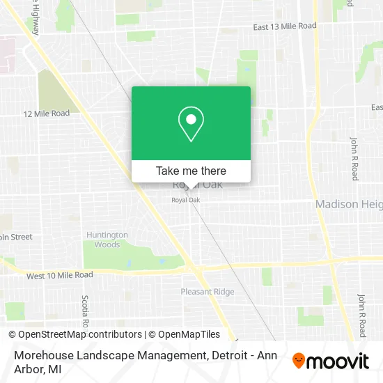Morehouse Landscape Management map