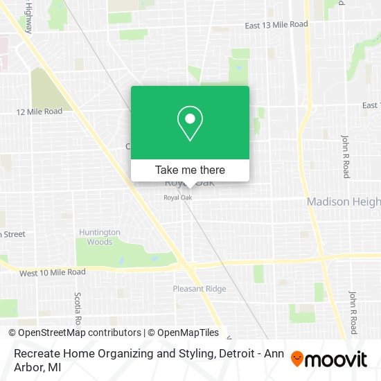 Recreate Home Organizing and Styling map