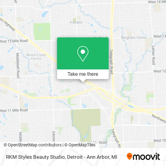 RKM Styles Beauty Studio map