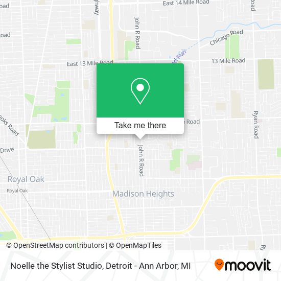 Noelle the Stylist Studio map