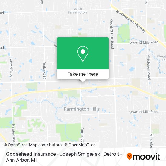 Mapa de Goosehead Insurance - Joseph Smigielski