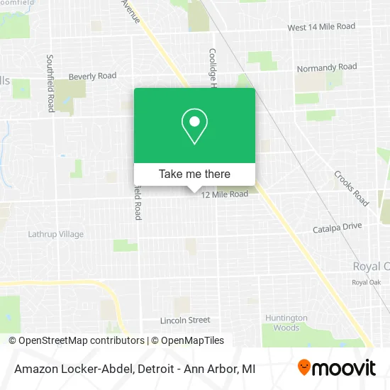 Amazon Locker-Abdel map