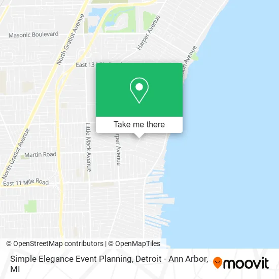 Simple Elegance Event Planning map