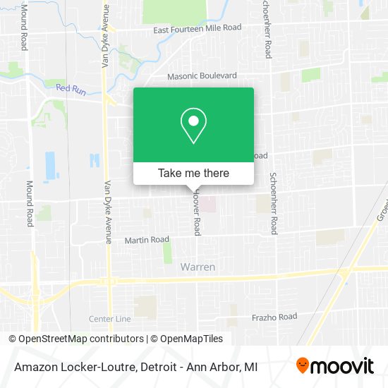 Amazon Locker-Loutre map