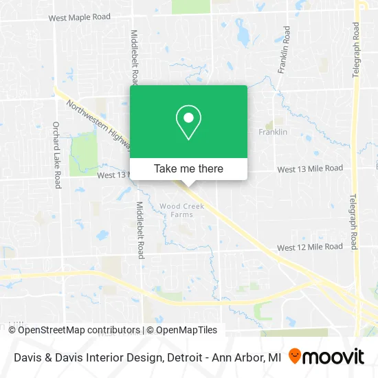 Davis & Davis Interior Design map