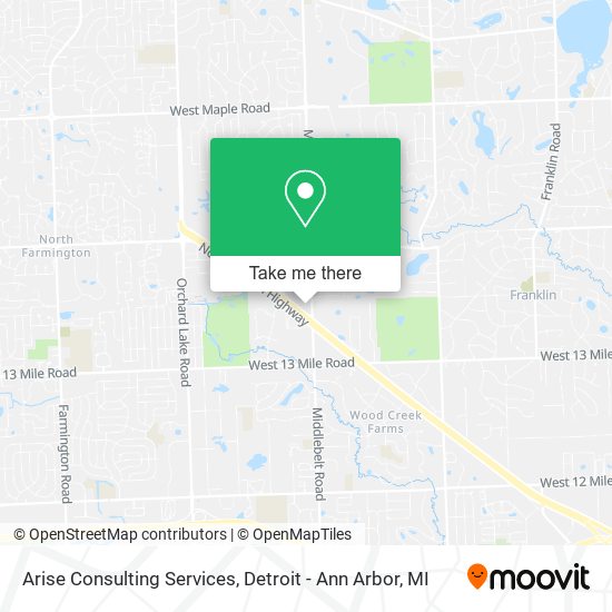 Arise Consulting Services map