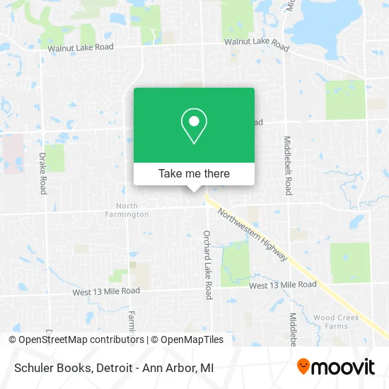 Schuler Books map