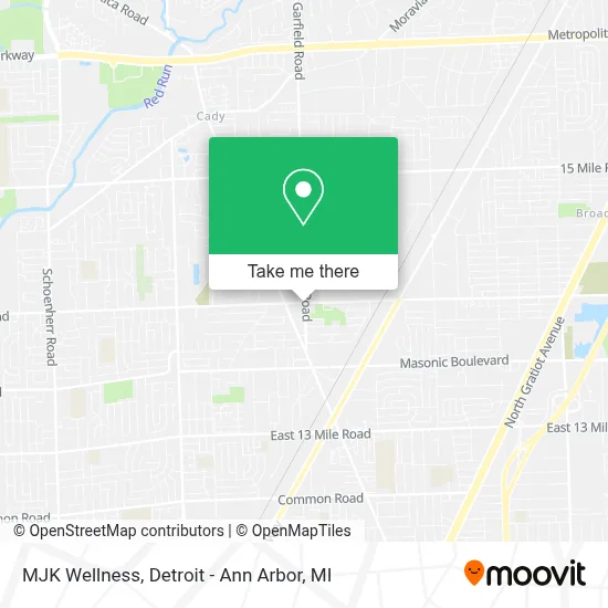 MJK Wellness map