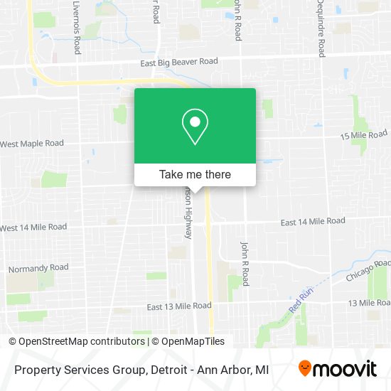 Property Services Group map